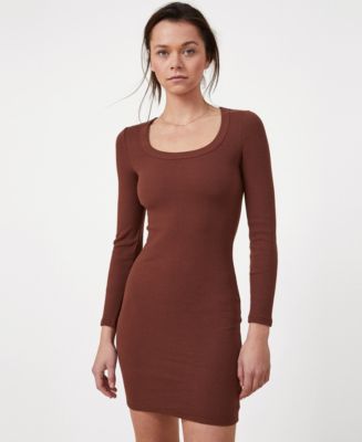 macys cotton on dress Style & Co. Women's Printed Cotton V-Neck Dress - White