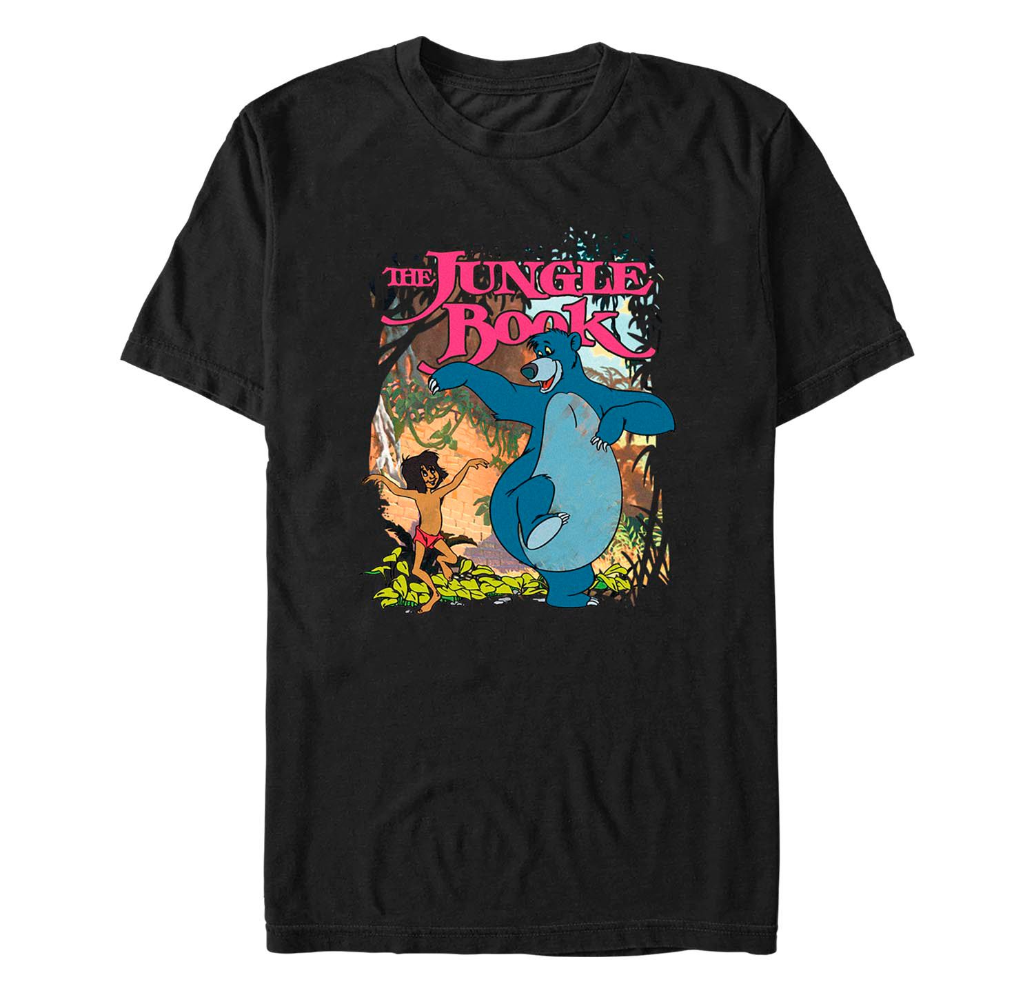 Men's Jungle Book Friends Dance Short Sleeve T-shirt