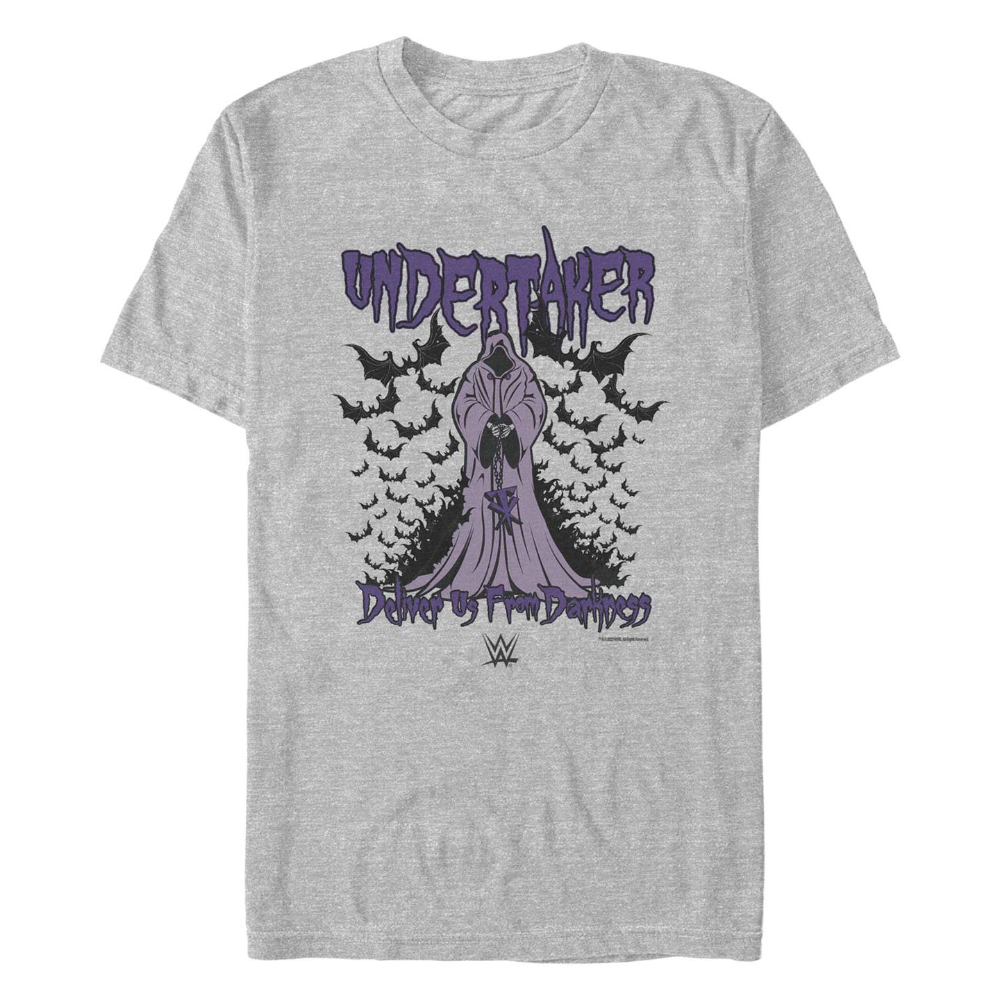 Мужская футболка Fifth Sun WWE Undertaker Deliver Us Short Sleeve, цвет: Меланжевый — фото 1
