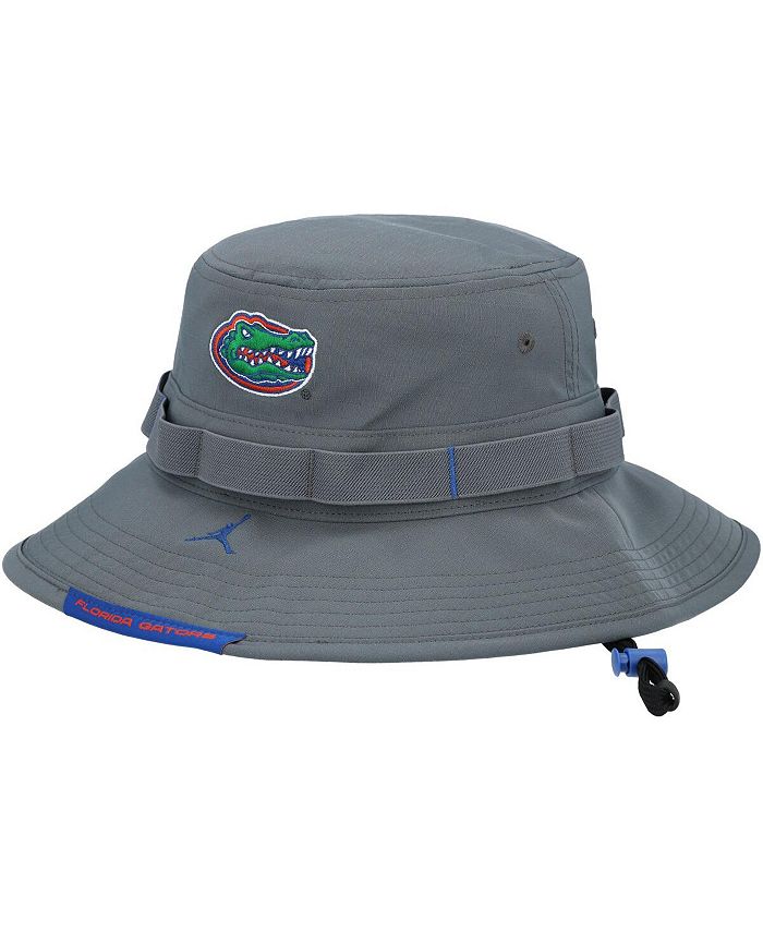 Jordan Men's Brand Gray Florida Gators Boonie Performance Bucket Hat ...