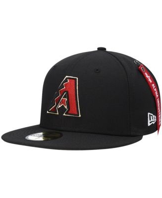 Men's New Era x Alpha Industries Black Arizona Diamondbacks 59FIFTY ...
