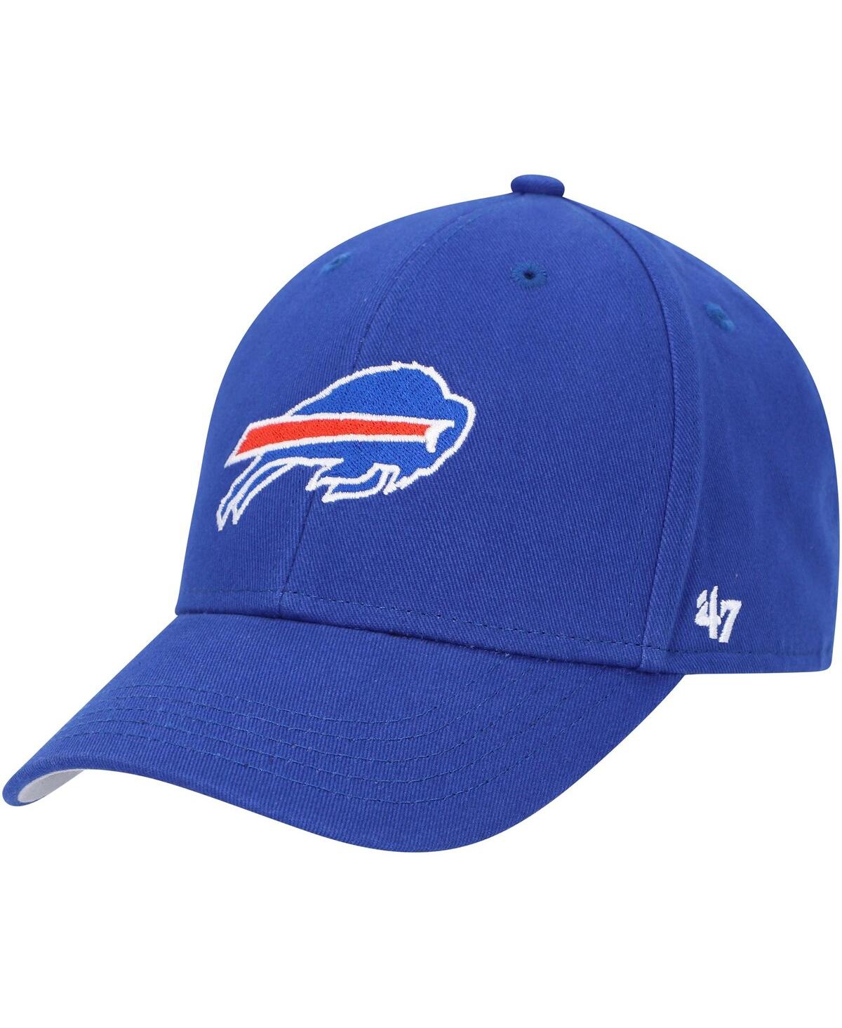 47 Brand Boys Royal Buffalo Bills Basic Mvp Adjustable Hat In Royal