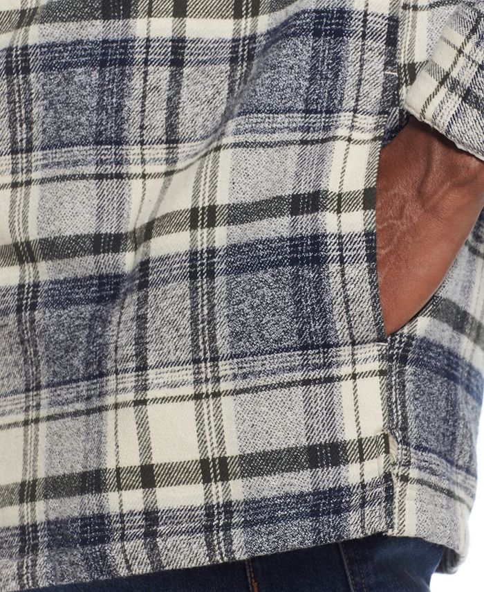 Weatherproof Vintage Men's Sherpa Lining Flannel Shirt Jacket & Reviews