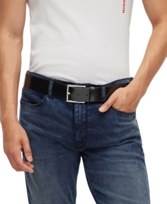 BOSS Men's Giaspo Smooth Leather Belt
