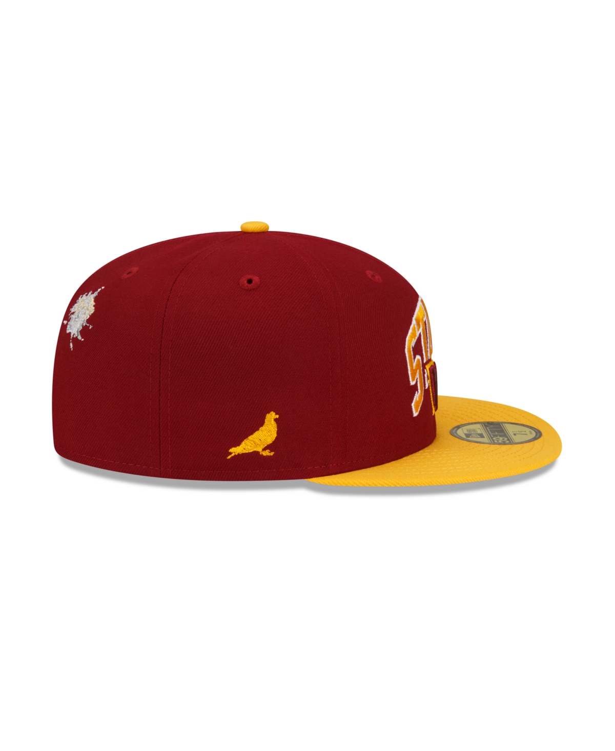 Men's New Era X Staple Gold Washington Commanders Pigeon 59Fifty Fitted Hat - Gold