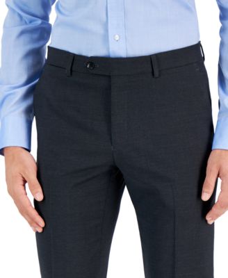 Men's Modern-Fit Wool TH-Flex Stretch Suit Separates Pant