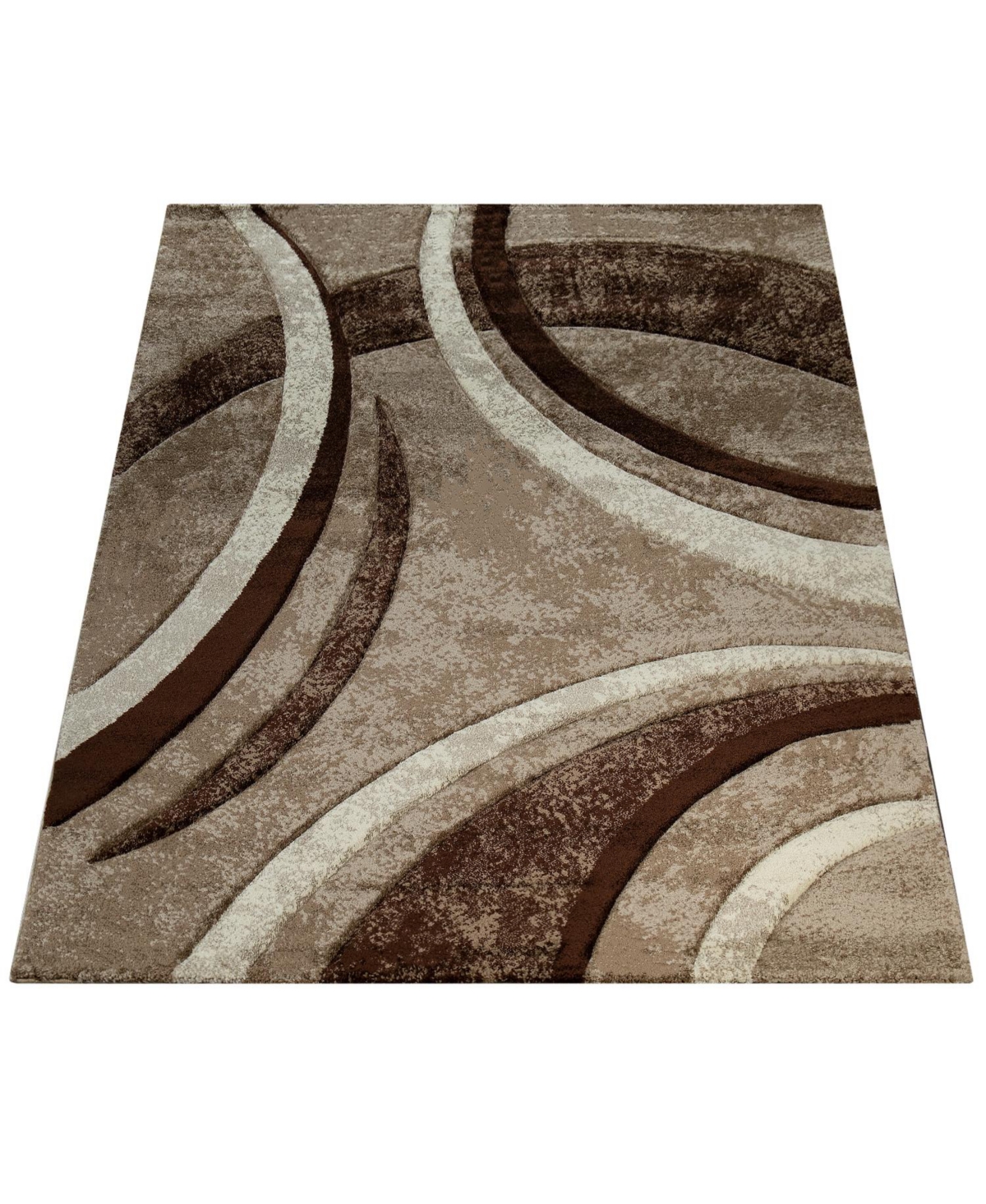 Brilliance Area Rug Modern Geometric Pattern - 79" X 114"