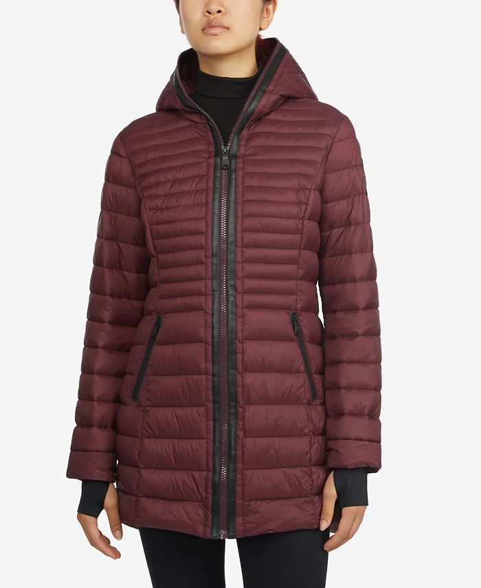 PAJAR Women's Lyvien Quilted Packable Mid Length Puffer Coat - Macy's