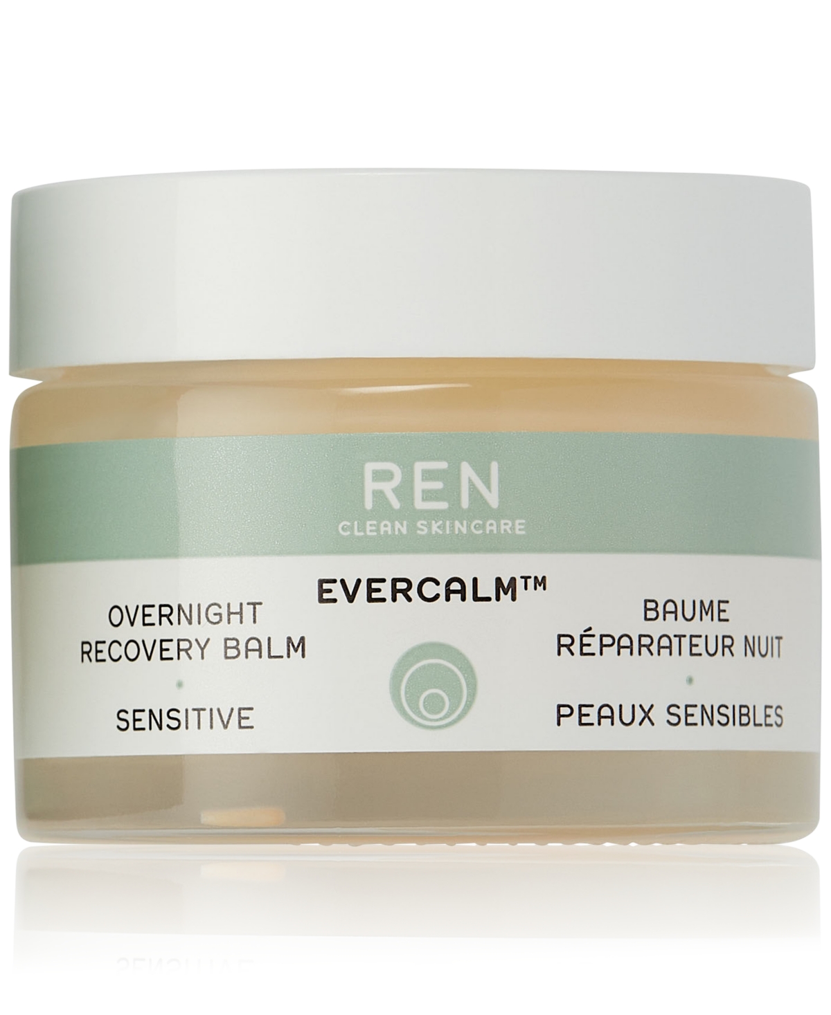 Ren Clean Skincare Evercalm Overnight Recovery Balm Supersize, 1.7 Oz.