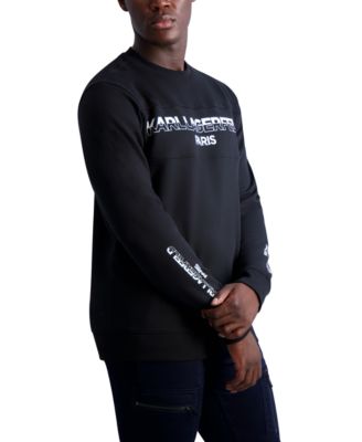 KARL LAGERFELD PARIS - Men's Loose-Fit Logo-Print Sweatshirt