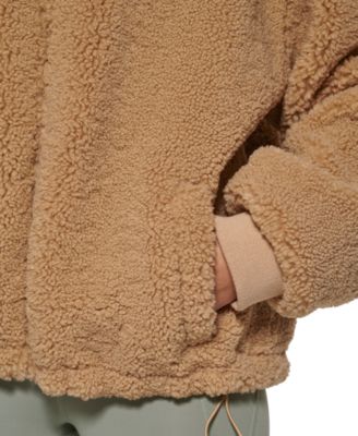 Levi's Women's Sherpa Stand Collar Zip Up Jacket