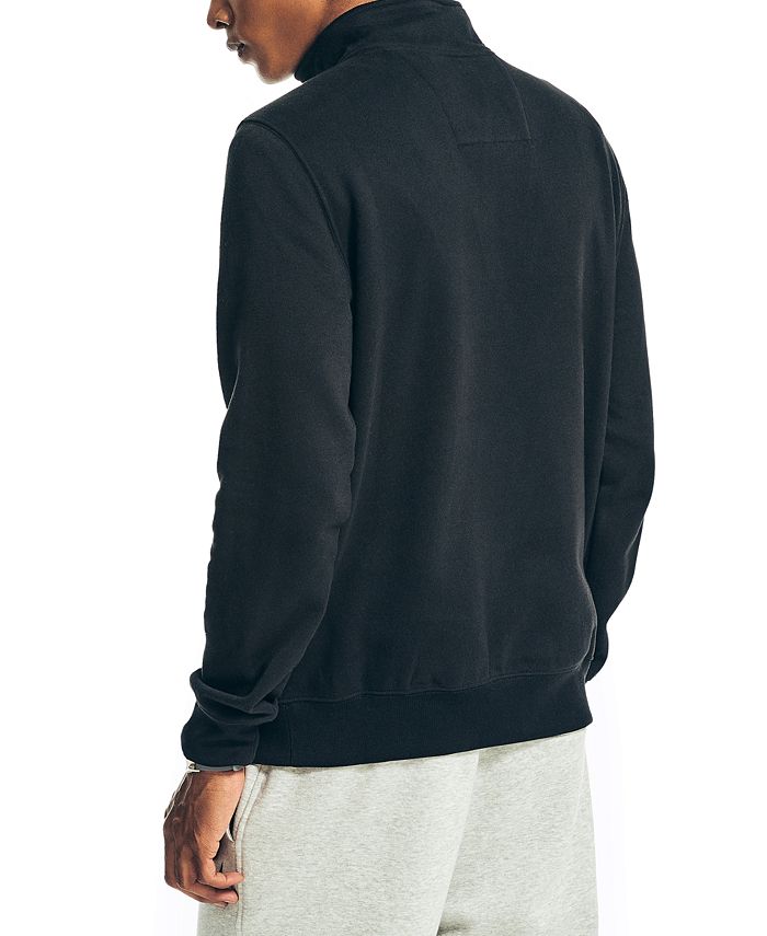 Nautica Men's J-Class Classic-Fit Quarter Zip Fleece Sweatshirt