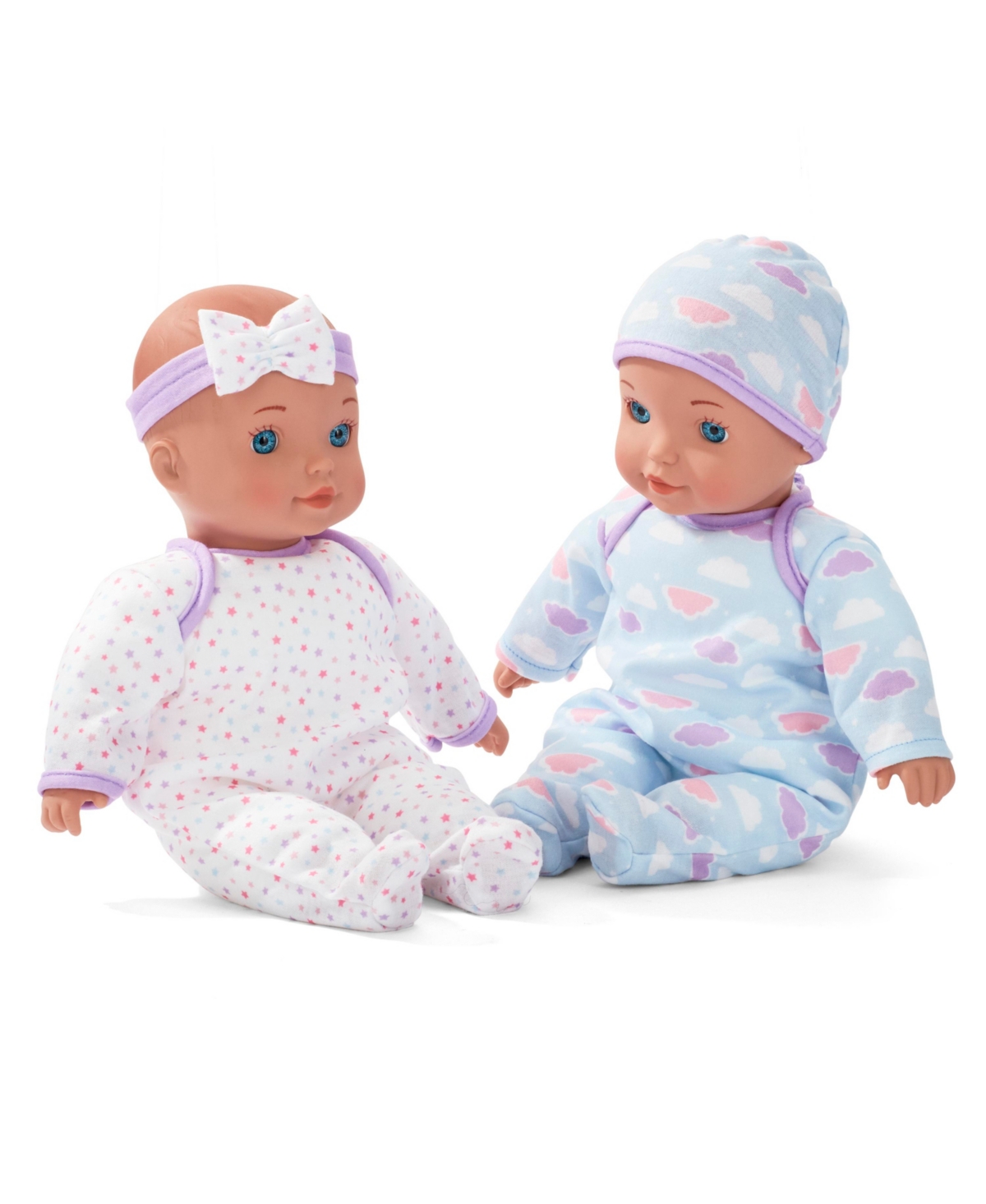 You And Me Cuddle Twins 12" Dolls Set, Created For You By Toys R Us In Multi