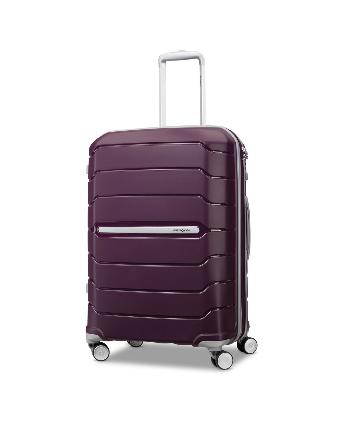 Чемодан Samsonite Freeform Medium Check-In Hardside Spinner, цвет: Фиолетовый — фото 1