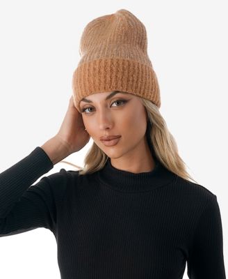 Women's Confetti Cuff Ribbed Knit Beanie