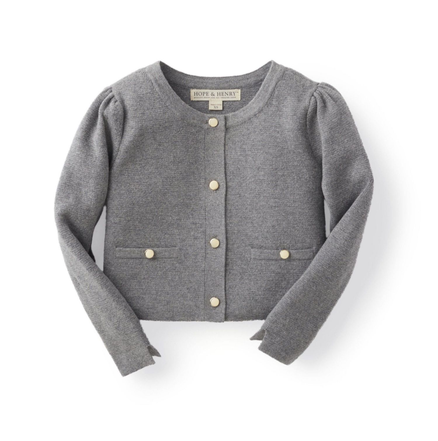 Baby Girls Hope and Henry Milano Stitch Cardigan