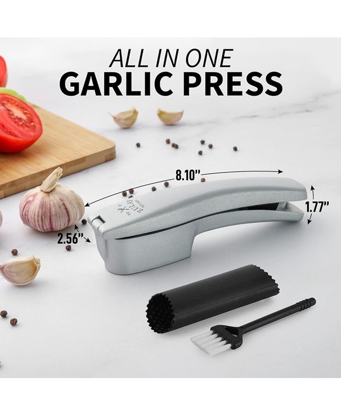 Zulay Kitchen 2in1 Garlic Press Set Macy's
