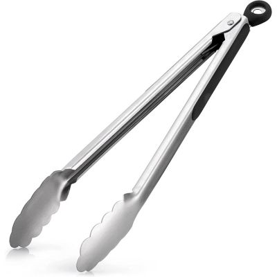 Stainless Steel Kitchen Cooking Tongs