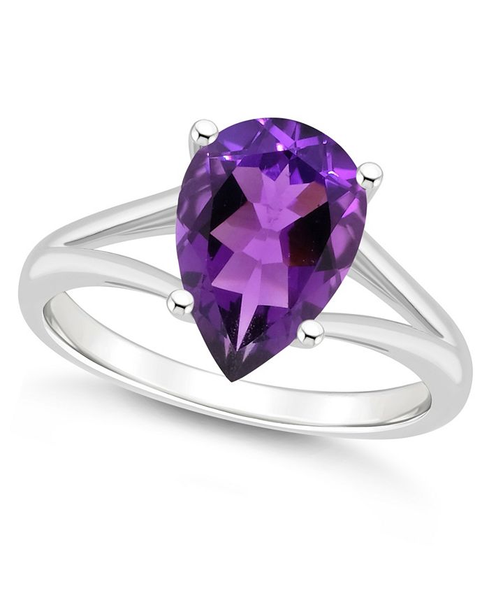 Macy's Women's Amethyst (23/4 ct.t.w.) Ring in Sterling Silver Macy's