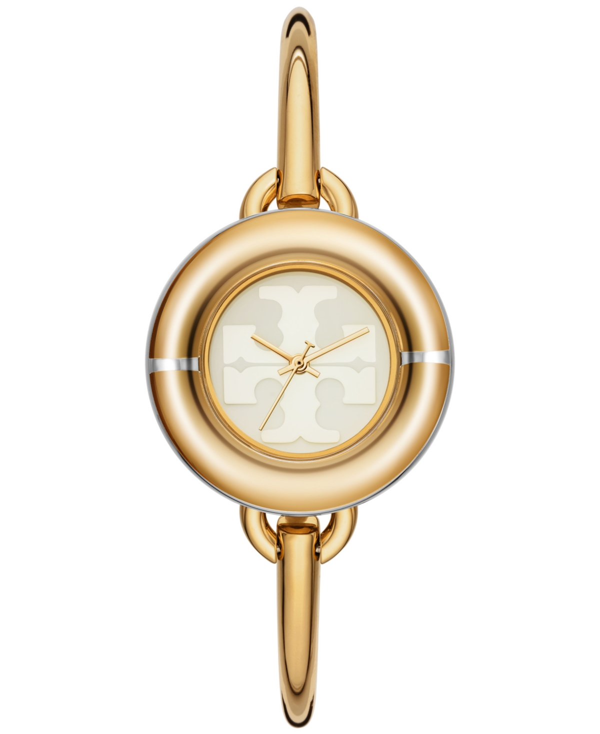 Shop Tory Burch Women's The Miller Gold-tone Stainless Steel Bracelet Watch 34mm Set