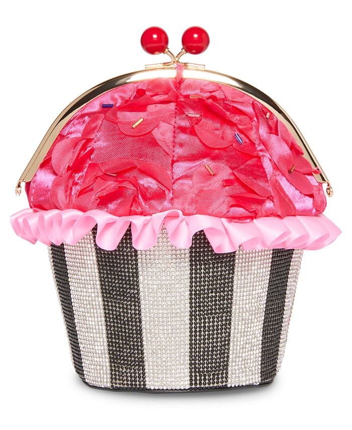 Betsey Johnson Women's Birthday Cupcake Crossbody Handbag & Reviews -  Handbags & Accessories - Macy's