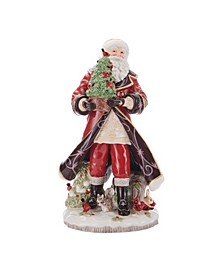 Chalet Santa Figurine