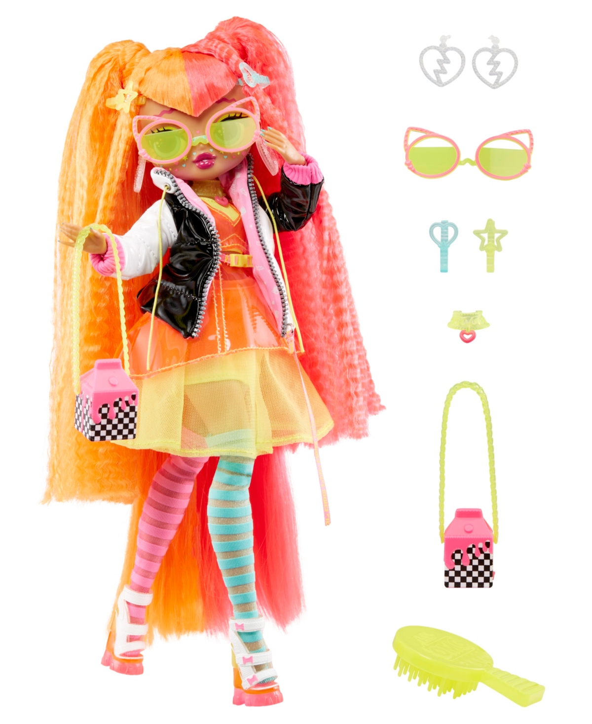 Lol Surprise! 707 Omg Fierce Dolls - Neonlicious