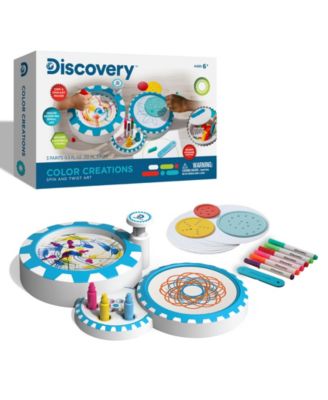 Spiral and Spin Art Station-Set includes - Spin Station