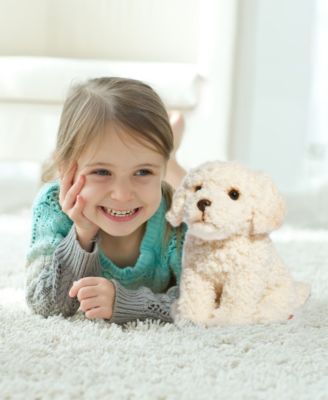 10" Labra Doodle Puppy Dog Toy