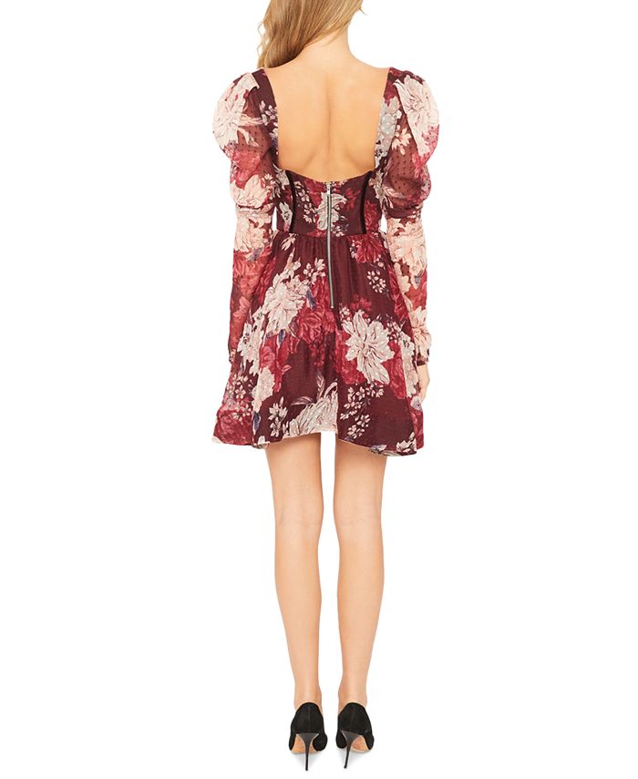Bardot Women's Evermore Printed Corset Mini Dress Macy's