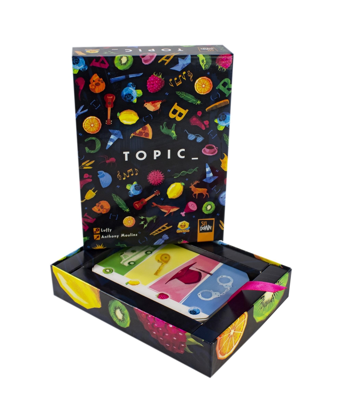 Sit Down Games Kids' Topic Card Game Choatic Party Word Game Family In ...