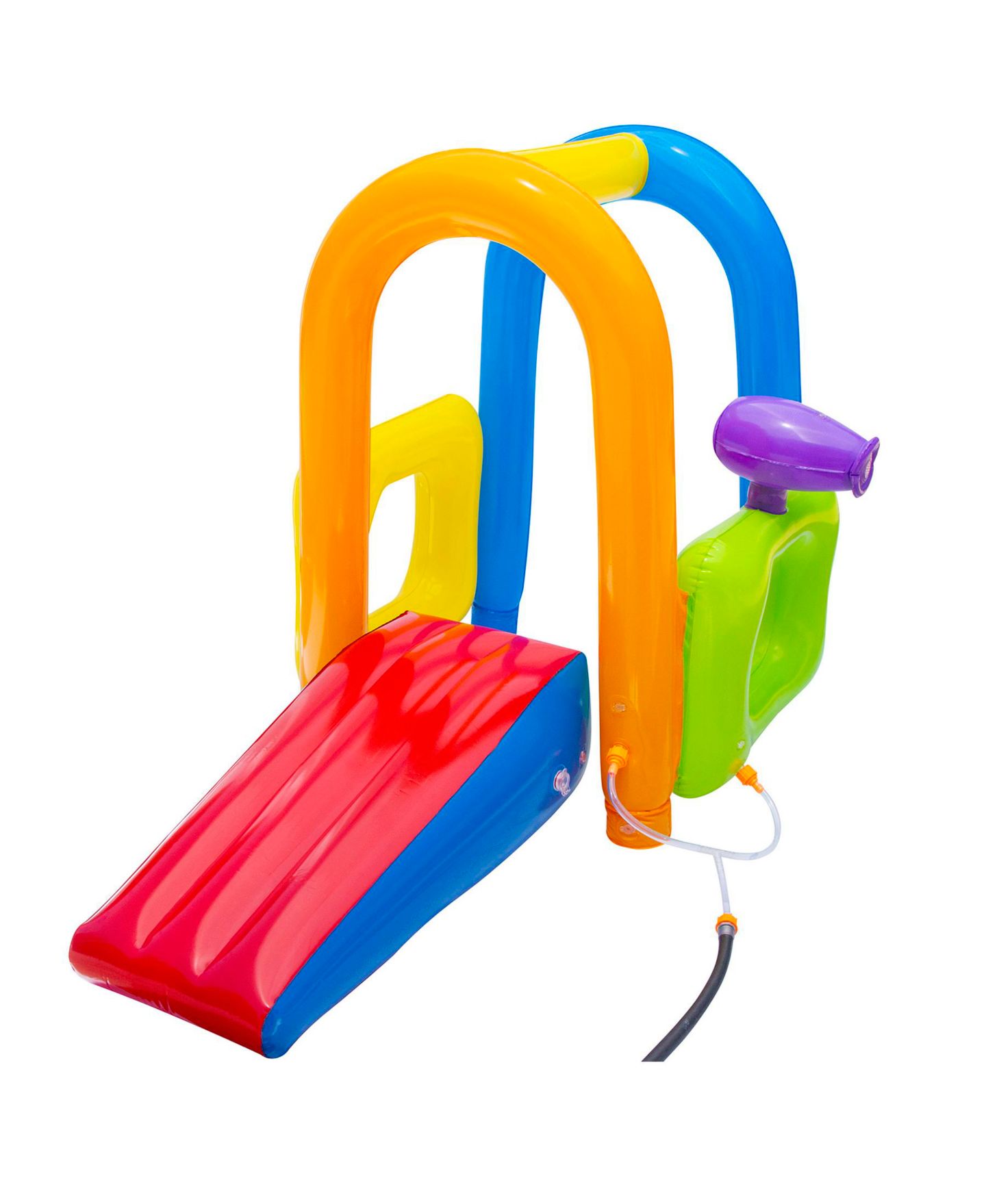 Детская игрушка Banzai Jr. Splash Fun Inflatable Water Park with Slide & Water Cannon, Ages 18 Months+ — фото 1