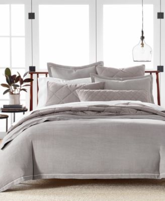 Hotel Collection - Linen Blend King Duvet, Created for Macy's