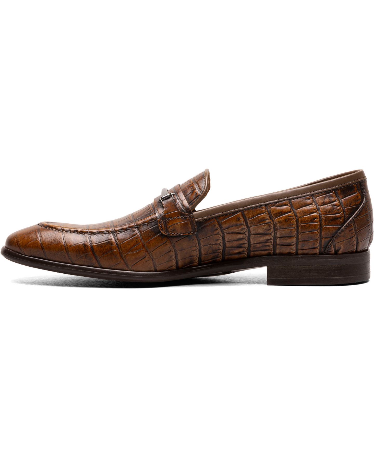 Мужские туфли Stacy Adams Ferdinand Moc Toe Slip On, цвет: Коньячный — фото 7