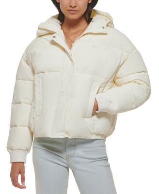 Puffer Ivory/Cream Women's Coats 