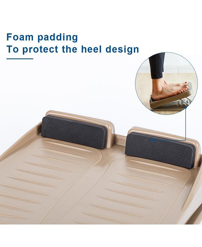 StrongTek Plastic Portable Slant Board, Portable Adjustable Incline ...