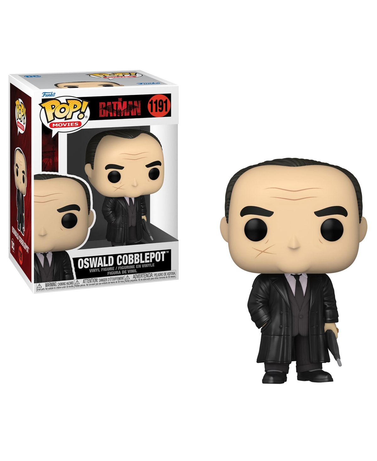 Shop Funko Pop Movies The Batman Collectors Set The Batman Oswald Cobblepot The Penguin With Possible Chase Var In Multi