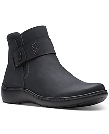 Women's Cora Rae Button Strap Ankle Booties