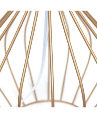 Geometrically Wired Table Lamp