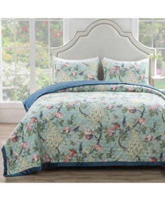 Pavona 3-Pc. Quilt Set, King/California King