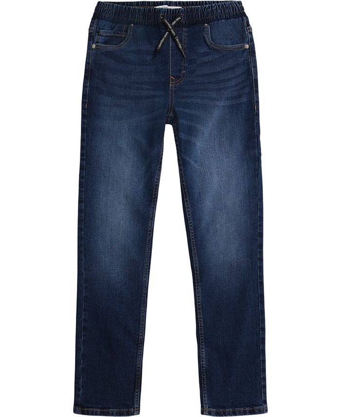 Calvin Klein Calvin Klein Big Boys Pull-On Denim Jeans - Macy's