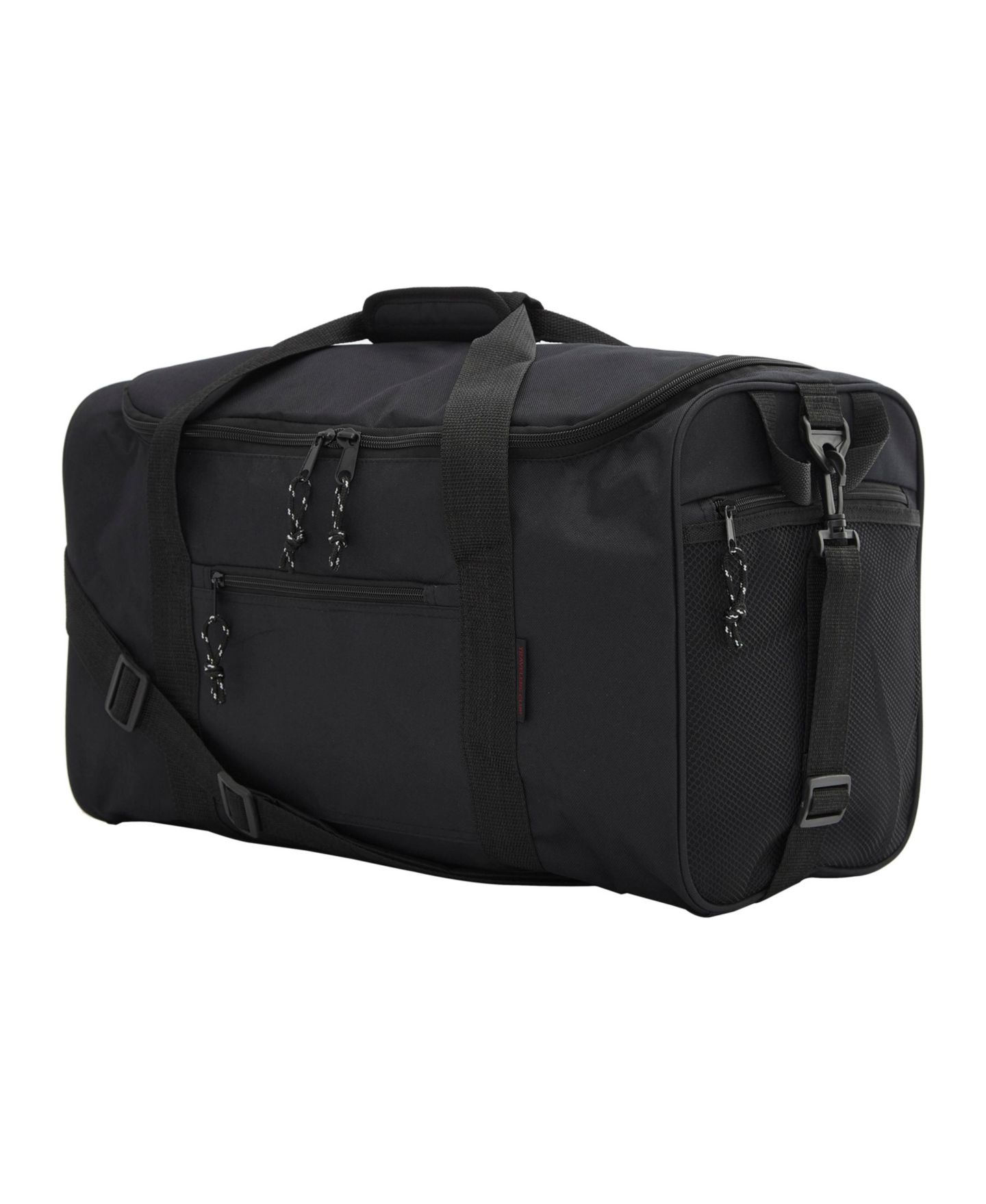 Сумки Travelers Club Tour Collection 6 Piece Hard Side Set with Spinner Wheels, цвет: Чёрный — фото 10