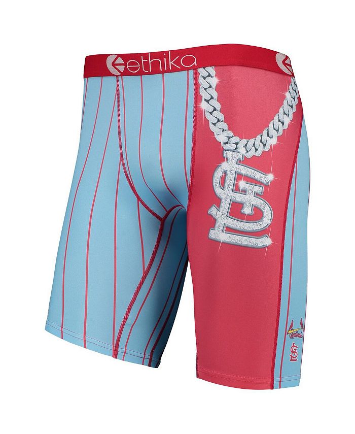 Ethika Men's Red St. Louis Cardinals Slugger Boxers Macy's