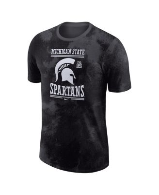 Men's Anthracite Michigan State Spartans Team Stack T-shirt