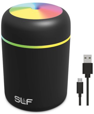 Tzumi - SLF Mini LED USB Mist Aromatherapy Humidifier