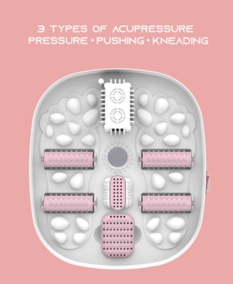 SLF Heated Portable Bubble Bath Foot Massager