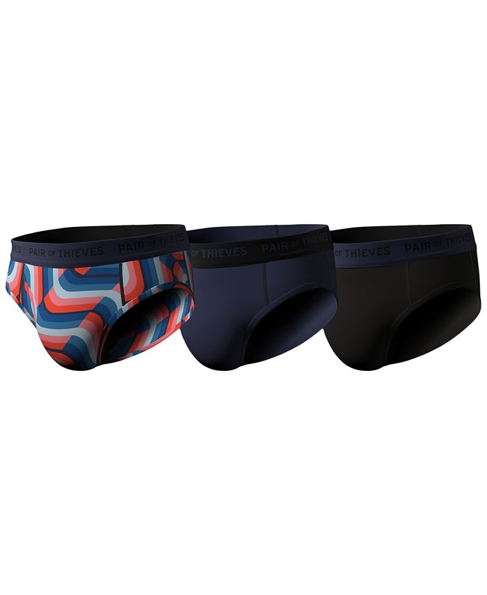 Pack of 3 assorted briefs
