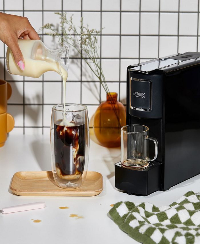 Crux 19 Bar Espresso Capsule Coffee Maker Macy
