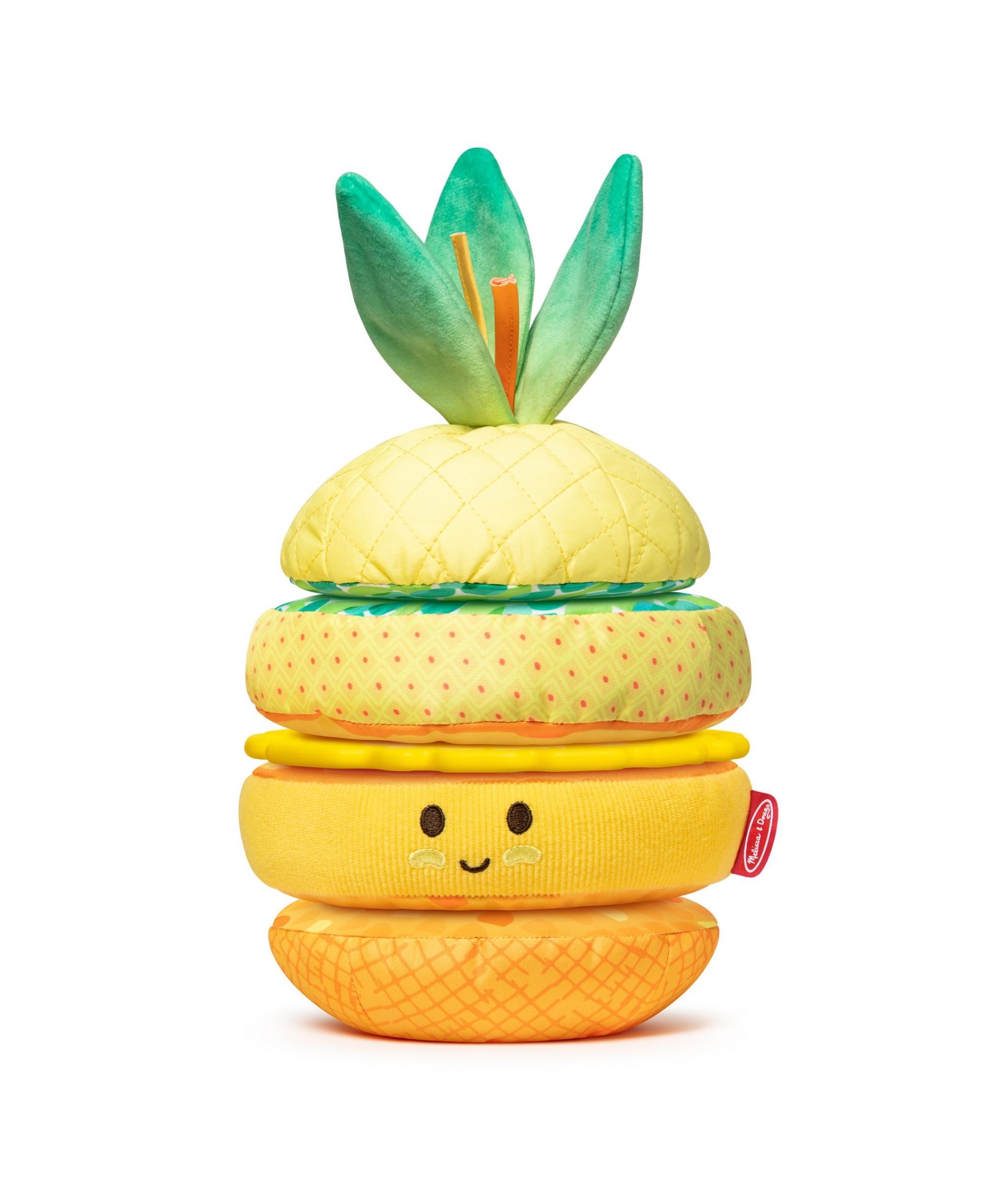Melissa & Doug Pineapple Soft Stacker, Set Of 6 In Multi