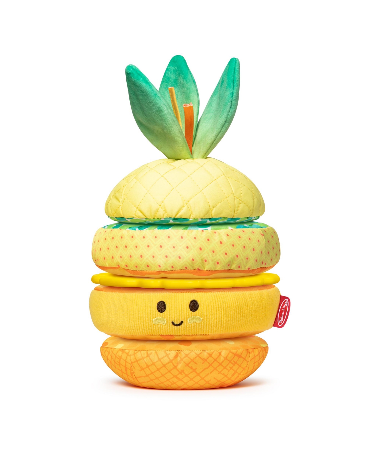 Shop Melissa & Doug Pineapple Soft Stacker, Set Of 6 In Multi